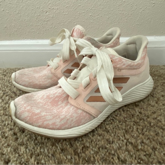 adidas Shoes - ADIDAS GLOW PINK & rose gold Edge Lux women 6.0 barely worn EUC
